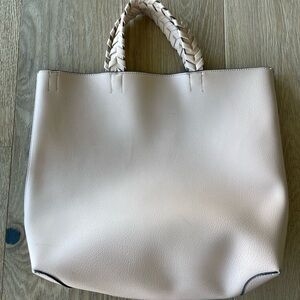 Jules Kae Blush Vegan Tote Bag